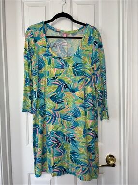 Lilly Pulitzer Women’s Tropical Print Dress